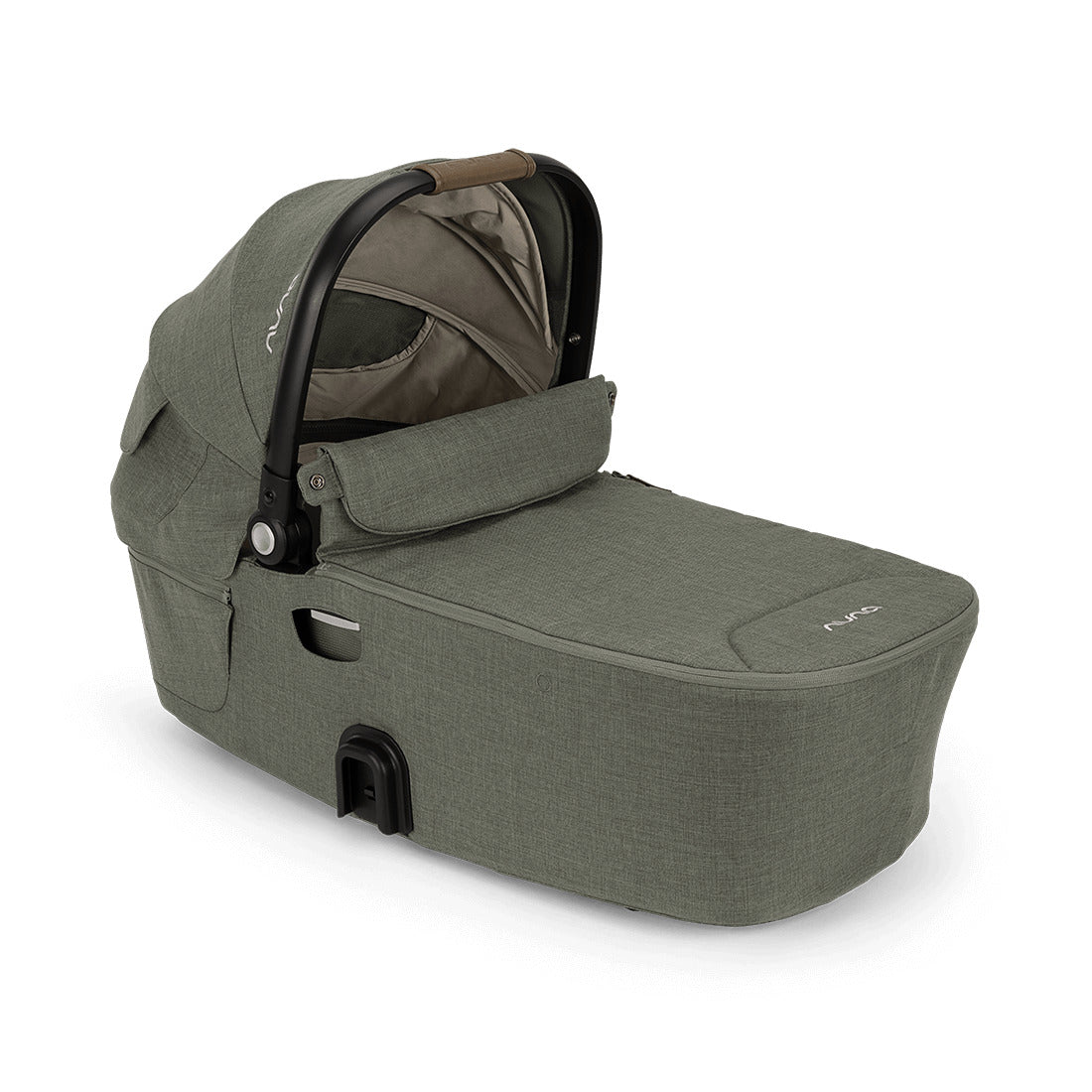 Demi Next Pine Carry Cot from Nuna angle view
