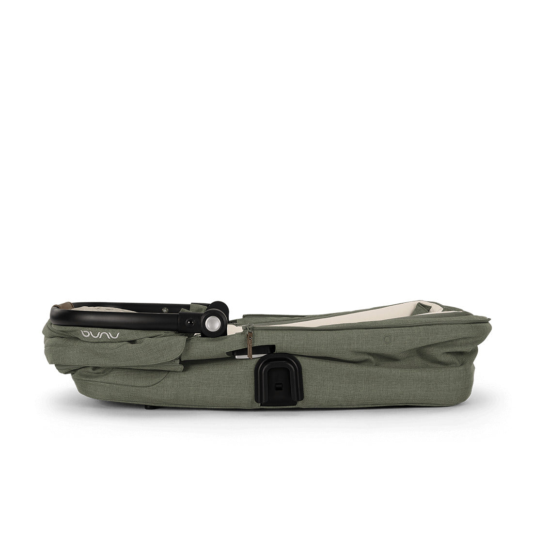 Demi Next Pine Carry Cot from Nuna folded