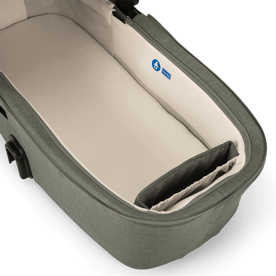 Demi Next Pine Carry Cot from Nuna top view