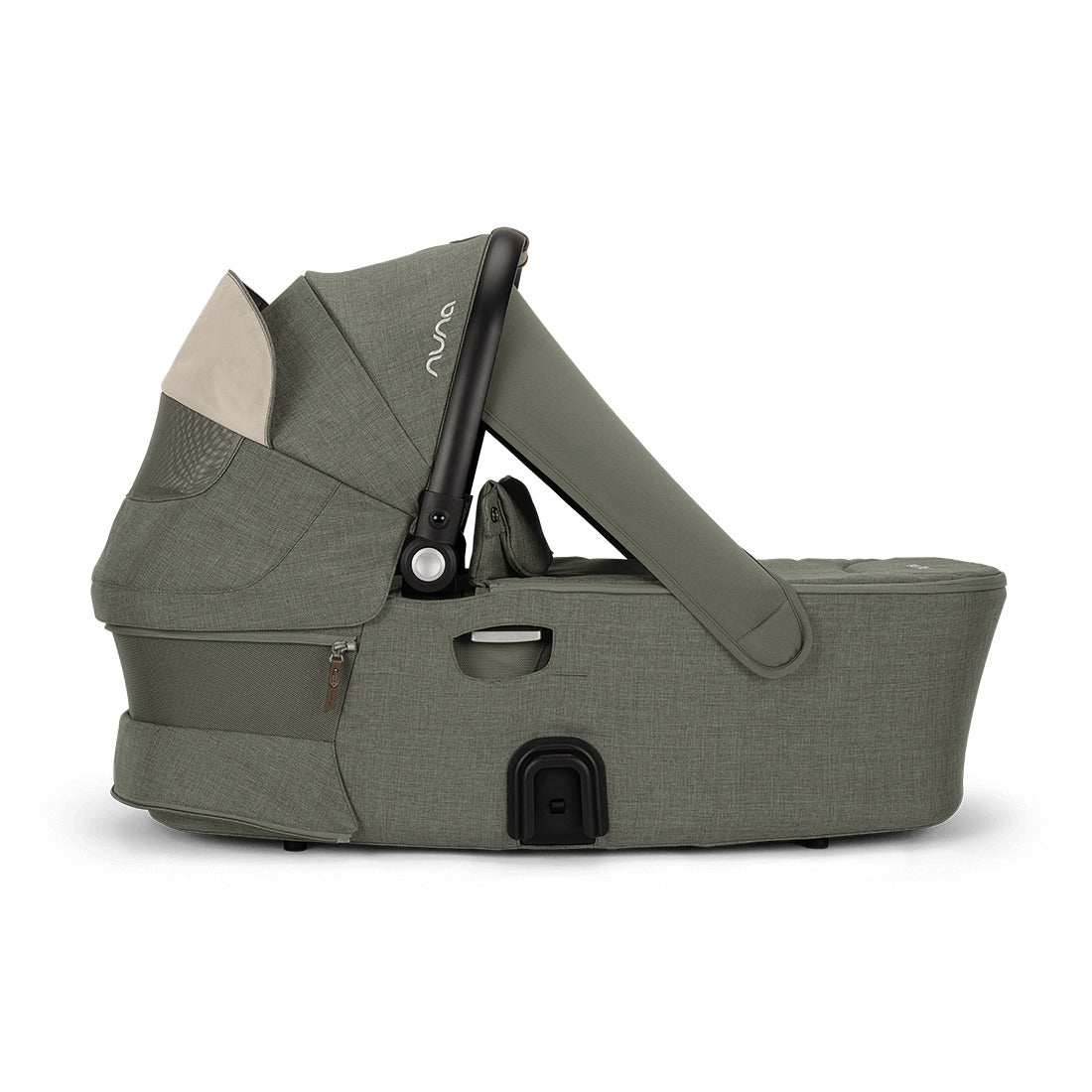 Demi Next Pine Carry Cot from Nuna side view