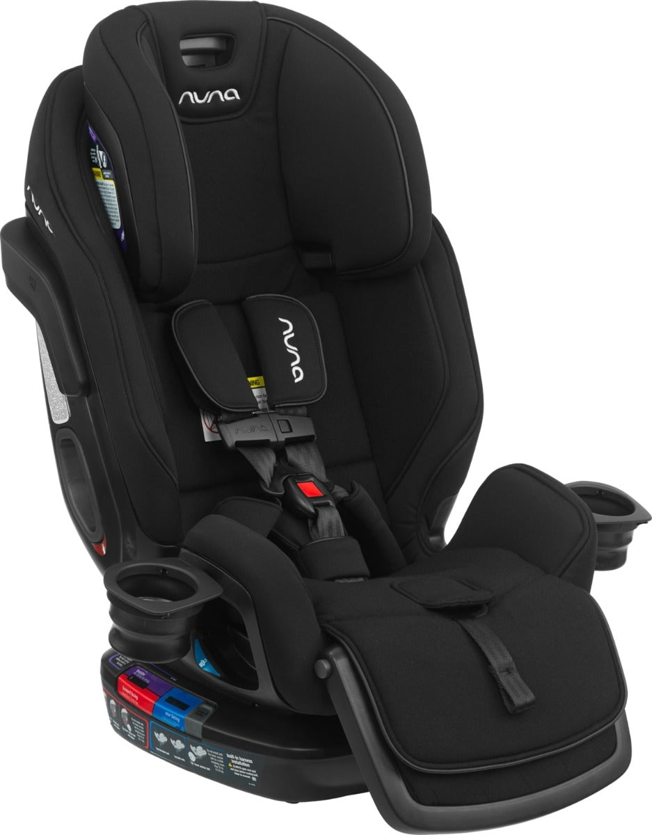 Nuna Exec Carseat capsule in caviar front Angle View