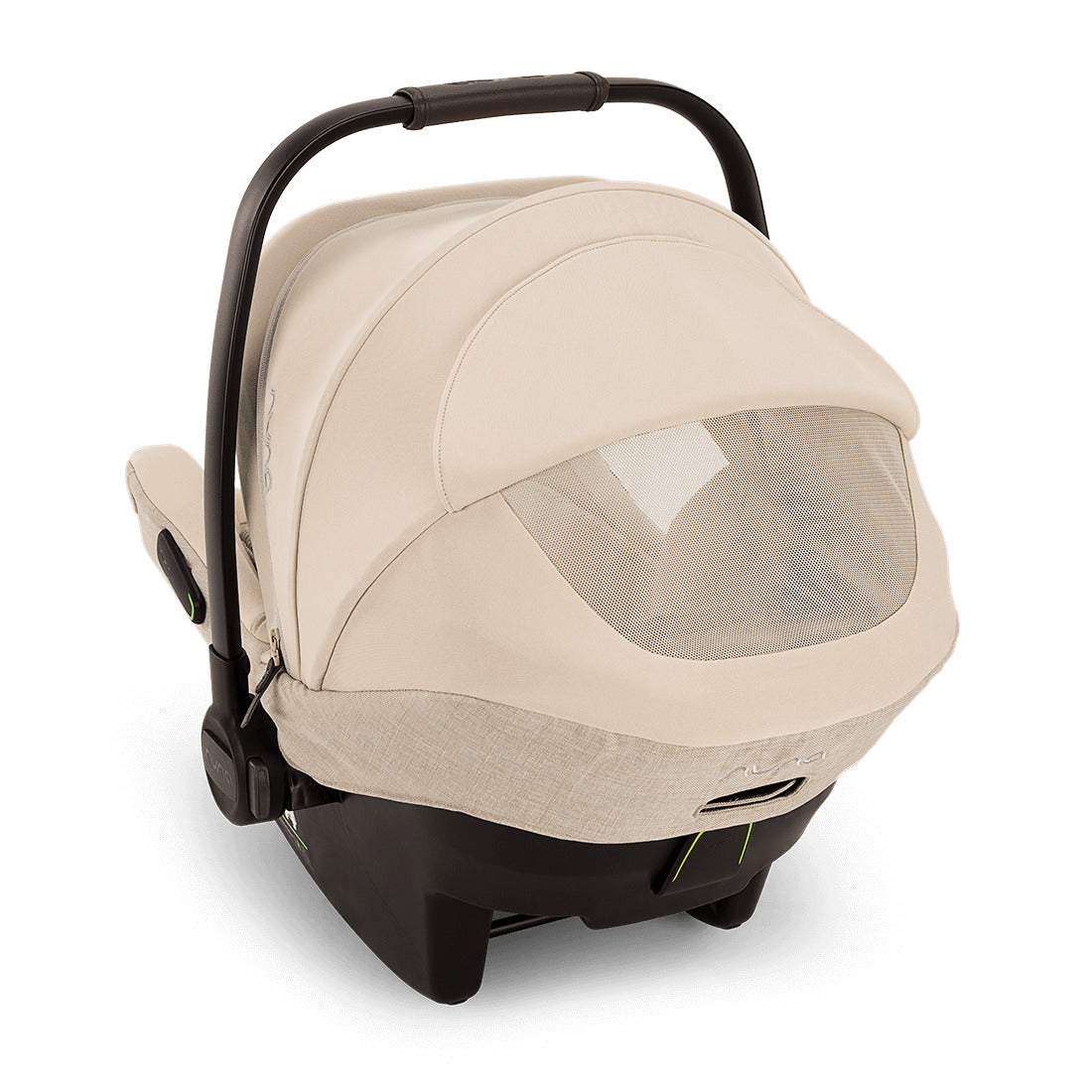 Nuna Pipa Next Capsule in biscotti color side view