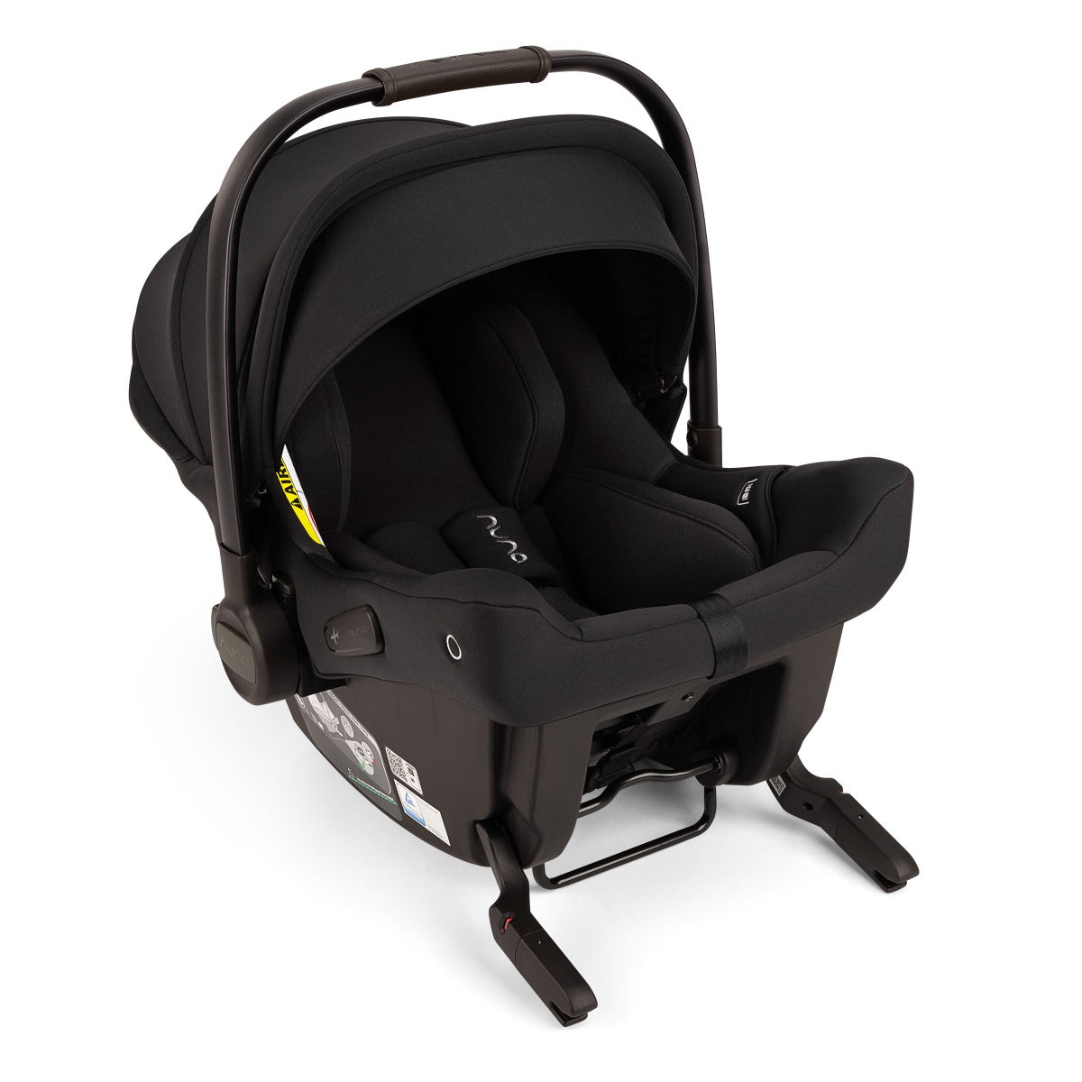 Nuna Pipa EU Urbn in Caviar colour Car Seat Dimples NZ Caviar