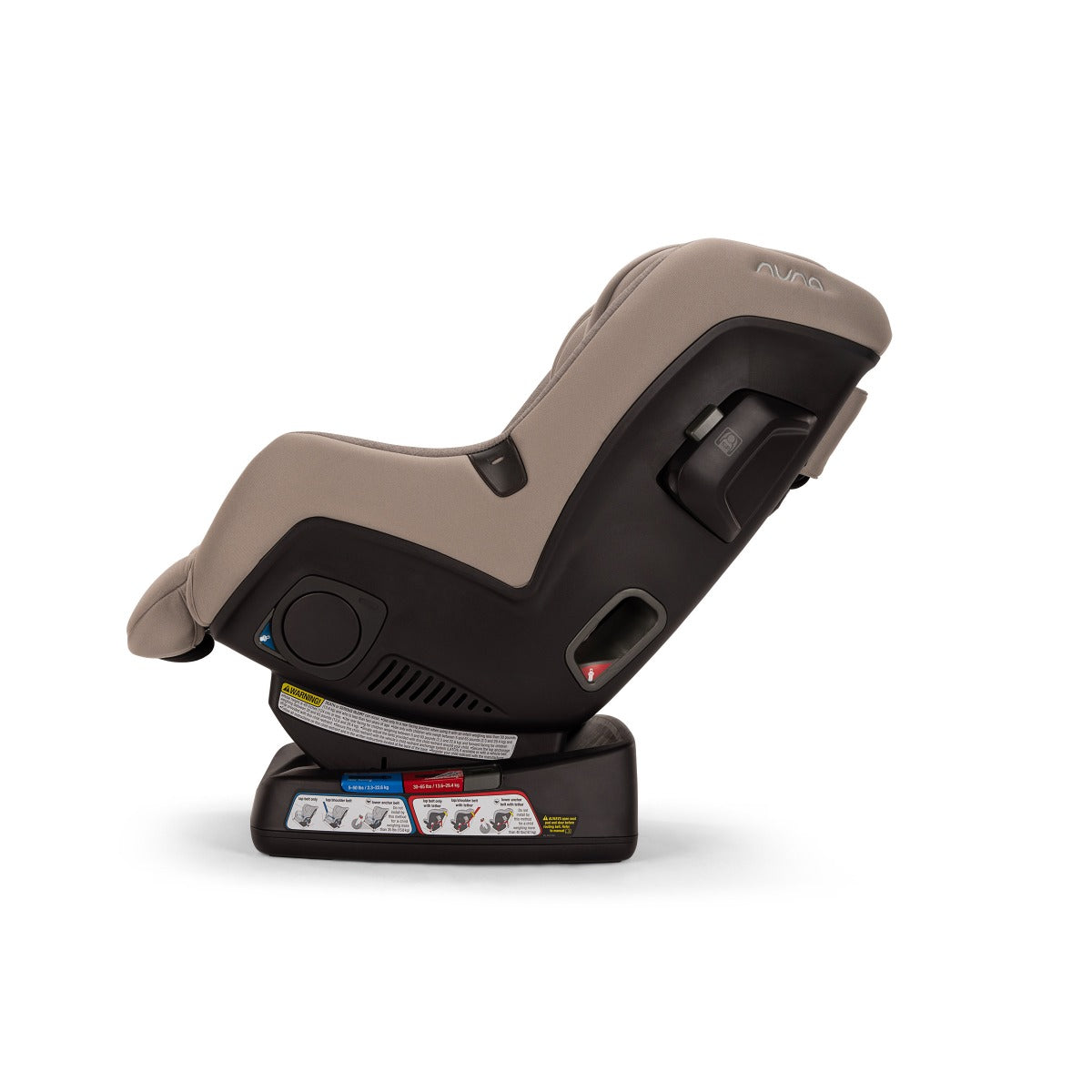 Nuna Rava car seat in Cedar colour side view