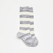 White Grey Stripes Merino Wool Kneehigh Socks for Baby from Lamington:image,small_image,thumbnail,swatch_image