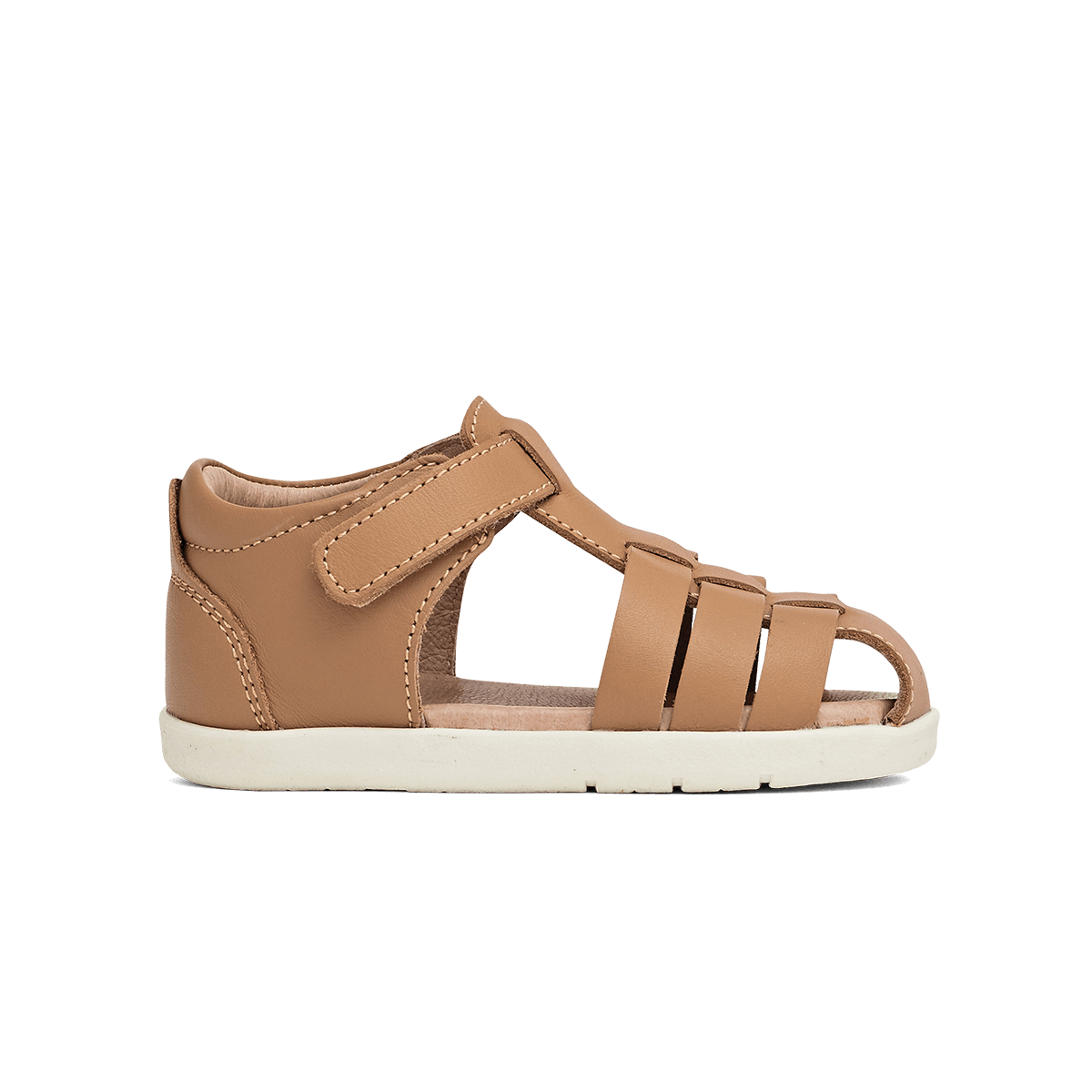 Pretty Brave 1st Walker Billie in Tan Side View