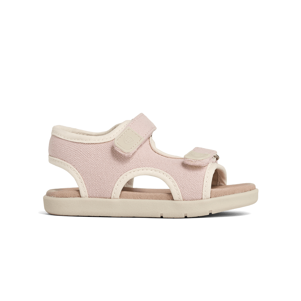 Pretty Brave 1st Walker Play Sandal in Blush Side view
