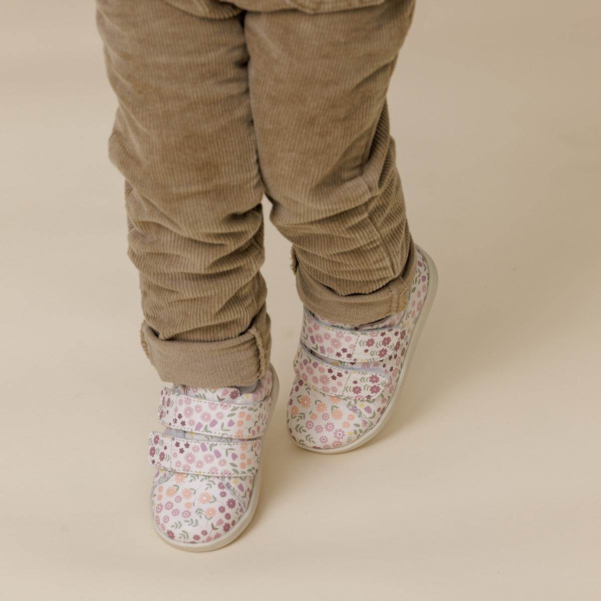 Floral print 1st walker shoes