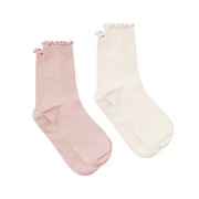 Pretty Brave Ruffle Socks in blush/stone:image,small_image,thumbnail