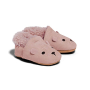 Pink soft winter baby shoes:image,small_image,thumbnail