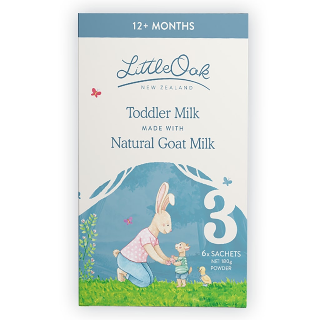 Little Oak Natural Milk Sachets Stage 3 180g cover