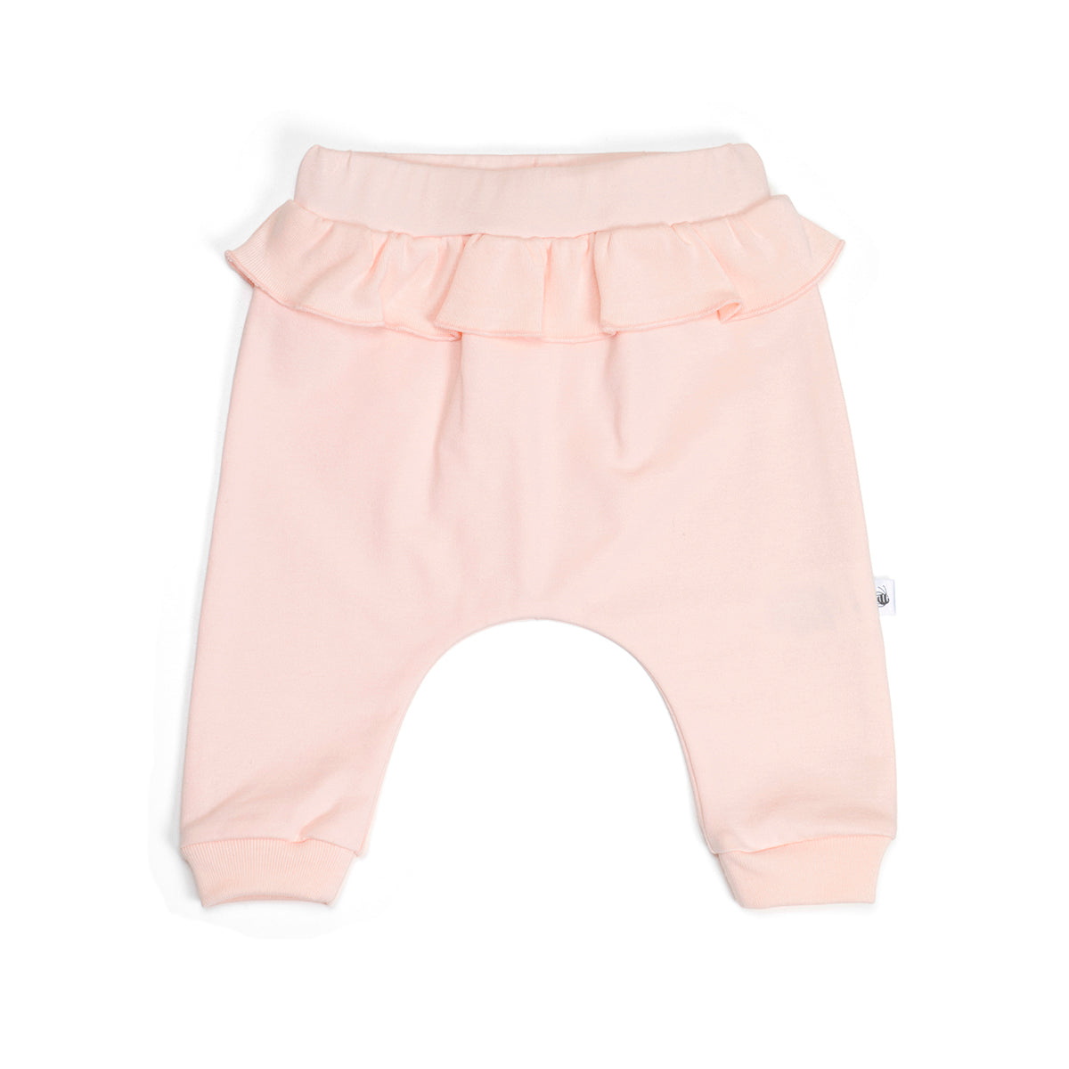 Dimples summer delights collection 2022 cotton frill waist pants in pink:image,small_image,thumbnail