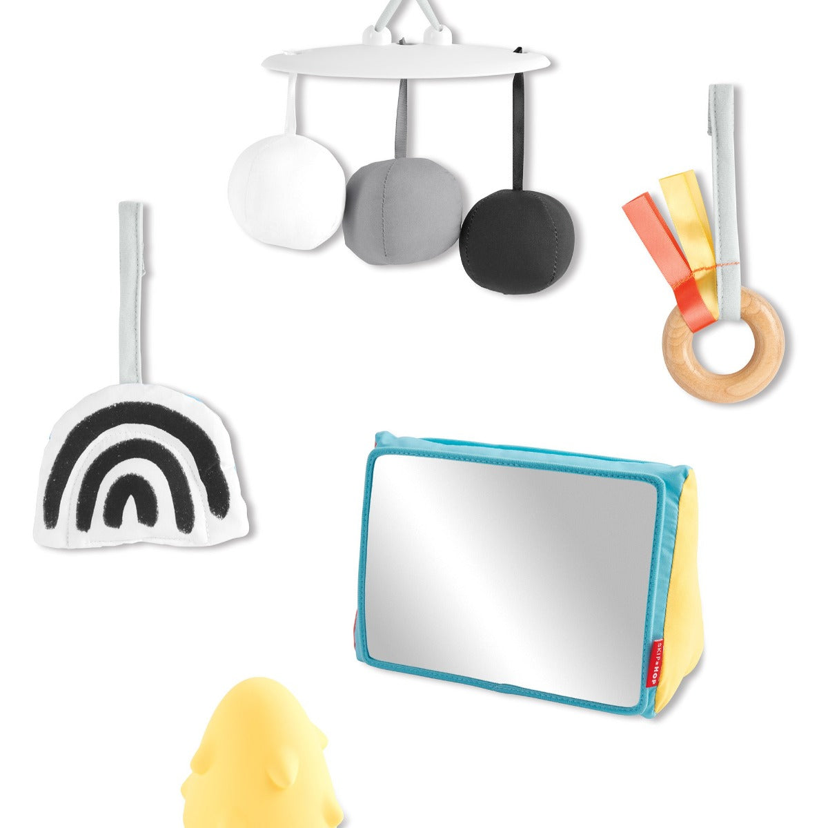 Separate activity toys of Deluxe Activity Gym - Discoverosity Montessorifrom Skip Hop