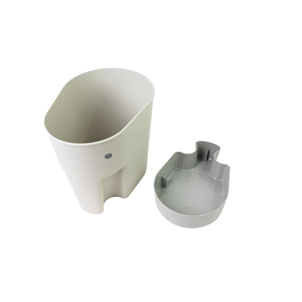 Ellie Toy Drying Caddy in Grey aerial view