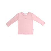 Pink long sleeve merino wool top:image,small_image,thumbnail