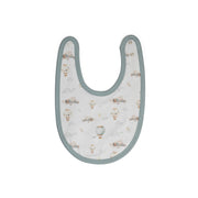 Embroidered Cotton Bib with balloon, plane and cloud print:image,small_image,thumbnail,swatch_image