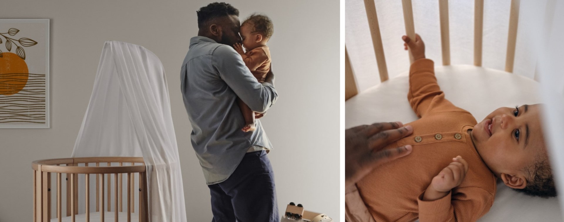 Introducing a bedtime routine with your baby - Dimples