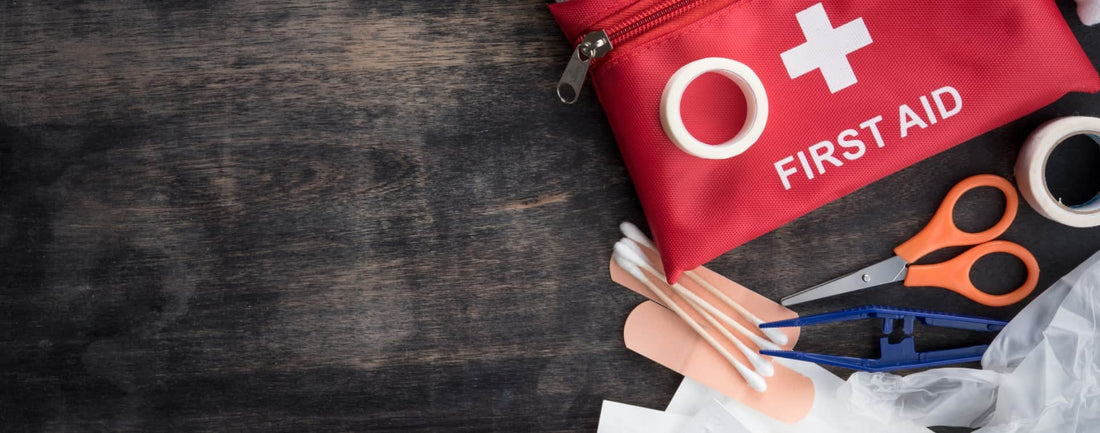 Making a Baby First Aid Kit - Dimples