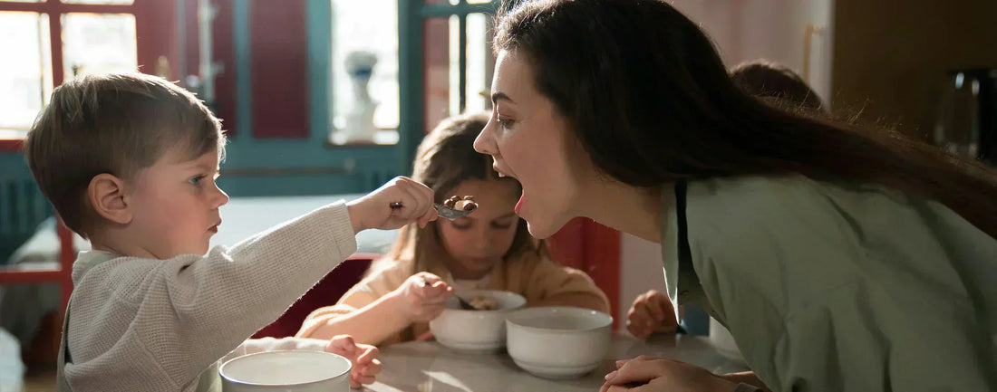 A mindful approach to family meal times