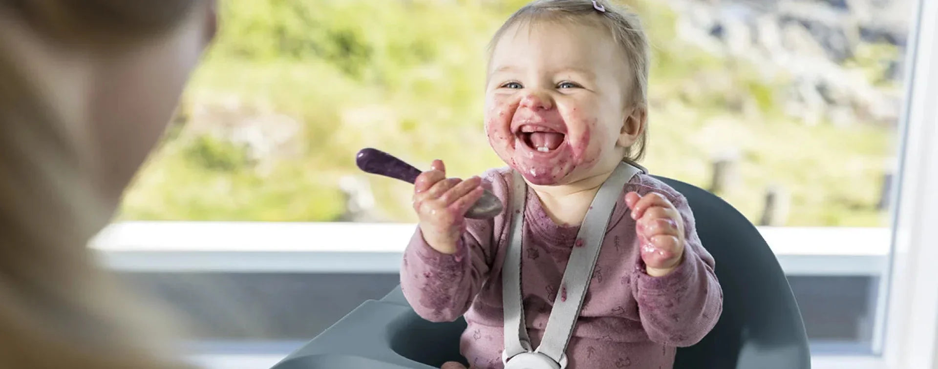 Beginning your baby on solid foods - Dimples