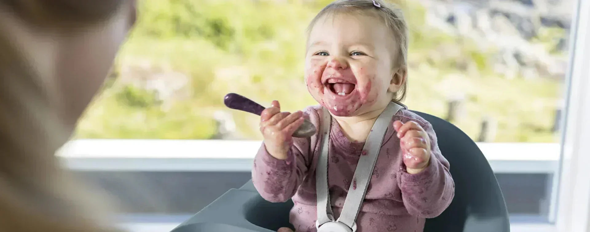 Beginning your baby on solid foods - Dimples