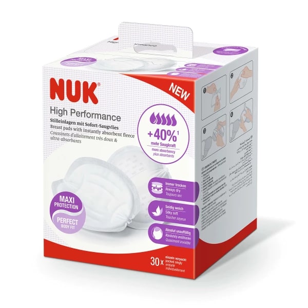 NUK Nursing Pads High Performance 30 pk:image,small_image,thumbnail,swatch_image