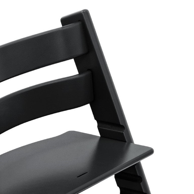 Stokke Tripp Trapp Highchair in Black close up