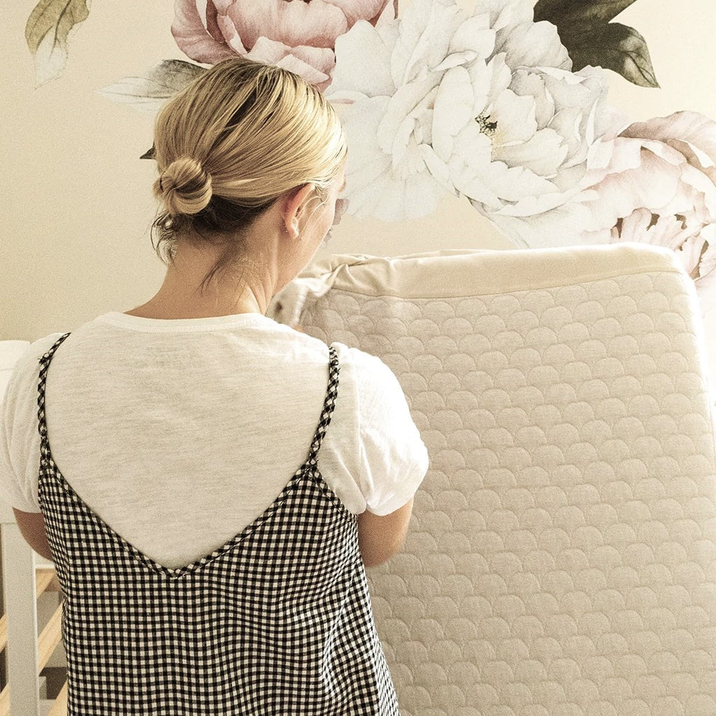 Grow Bright airnest merino mattress protector