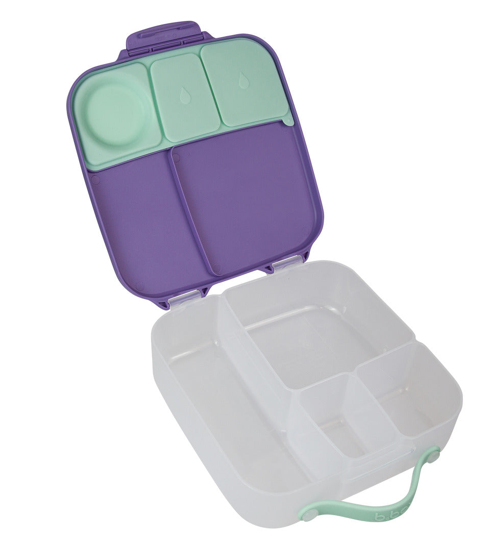 B.Box Lunch Box inLilac Pop Colour compartment view