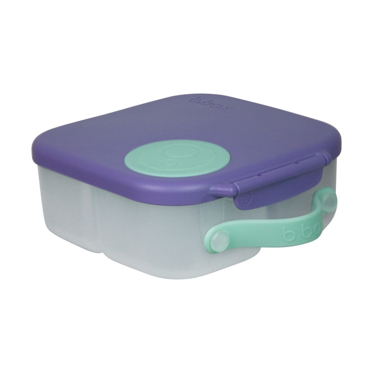 Lilac Pop Mini lunch box from B.box closed lid