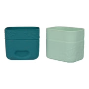 Silicone Snack Cups Emerald Forest from B.Box front view:image,small_image,thumbnail,swatch_image