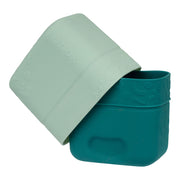 Silicone Snack Cups Emerald Forest from B.Box stacked