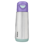 Insulated Spout Bottle in Lilac Pop colour from B.Box front view:image,small_image,thumbnail,swatch_image