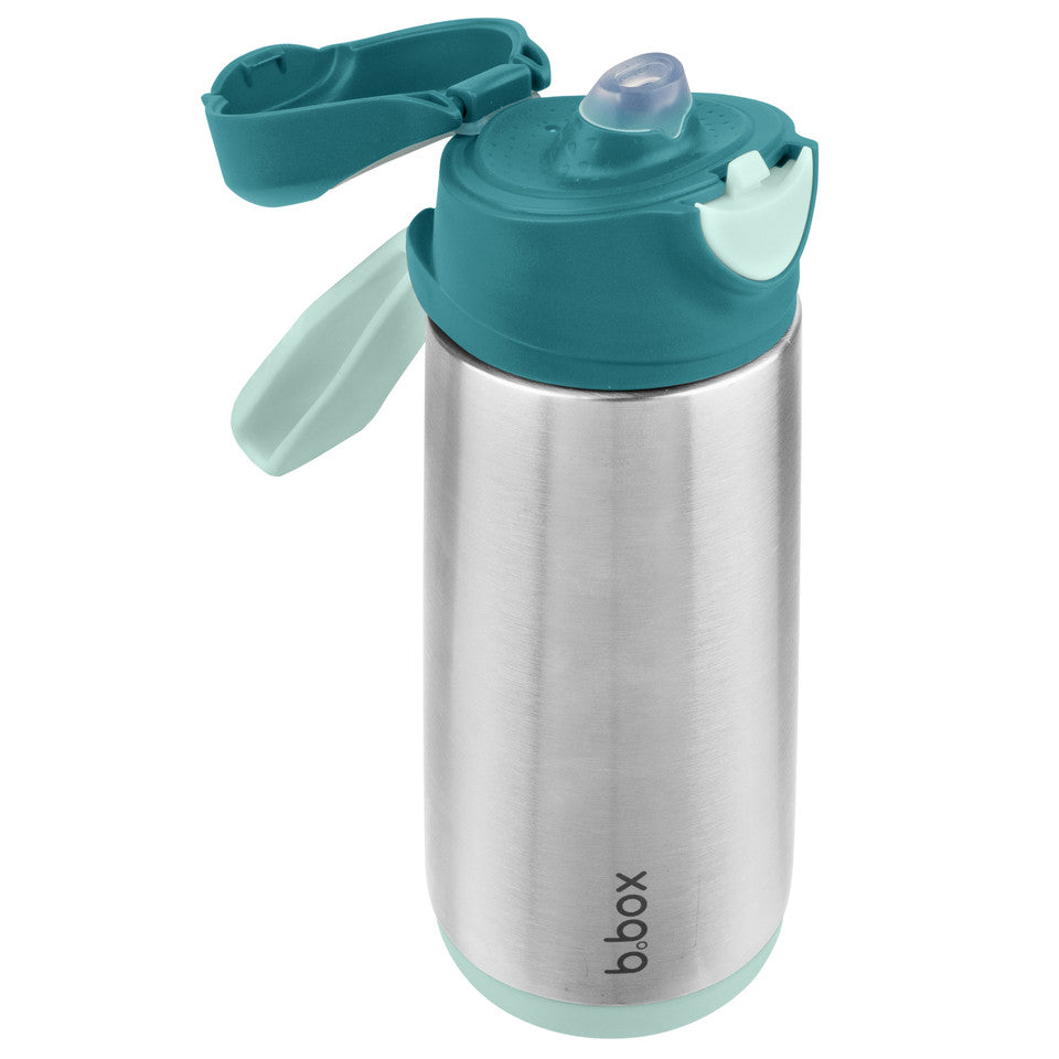 B.box insulated spout bottle in emerald forest:image,small_image,thumbnail,swatch_image