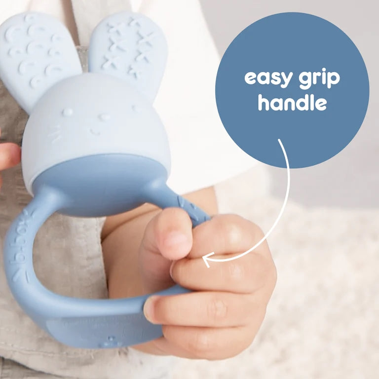 B.Box Chill and fill teether in Blue grip