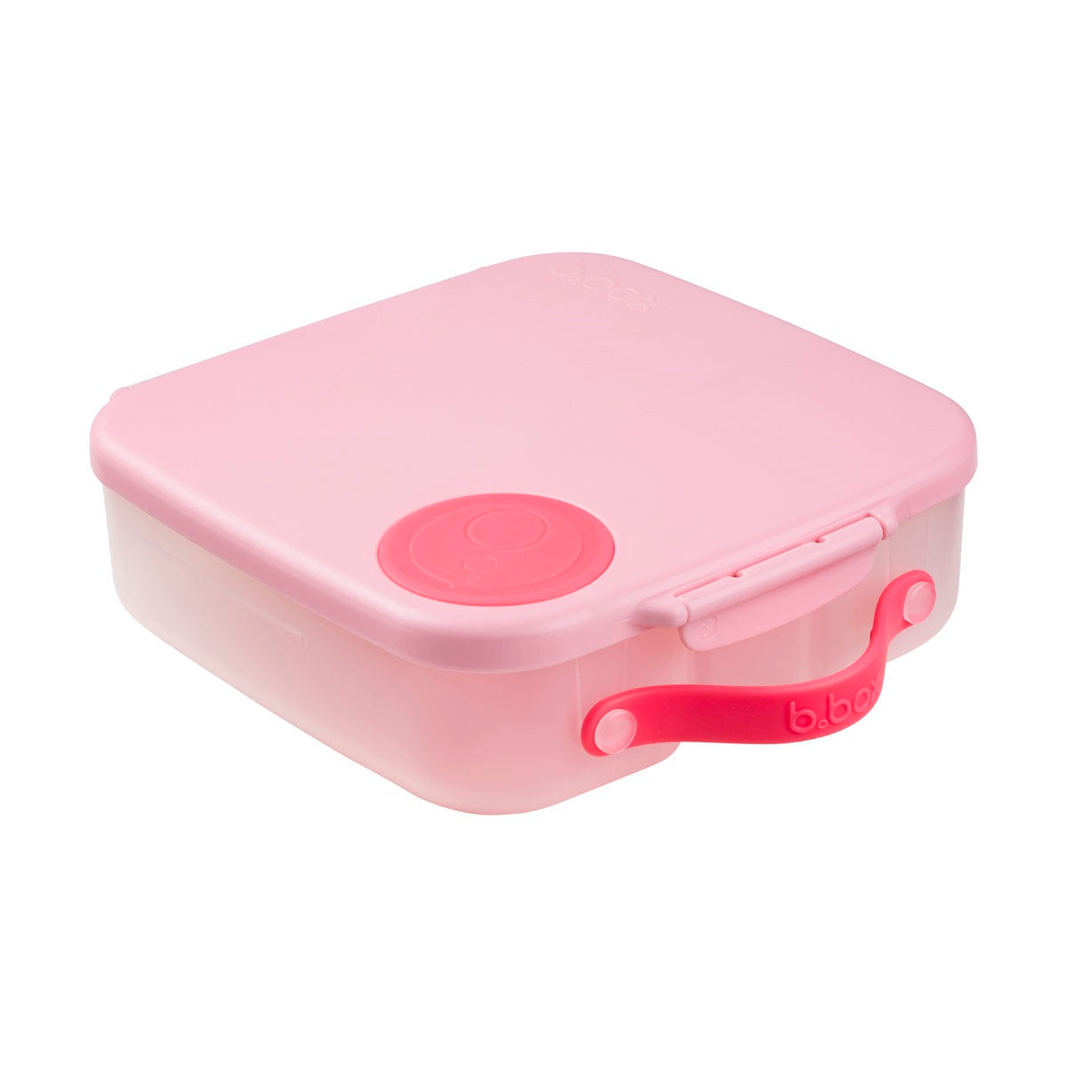 B.Box Lunch Box in flamingo fizz colour closed view