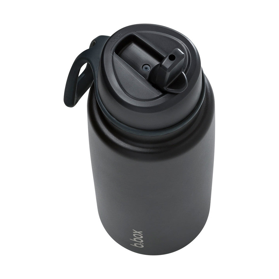 B.box Insulated Drinking Bottle with rubber strap top view