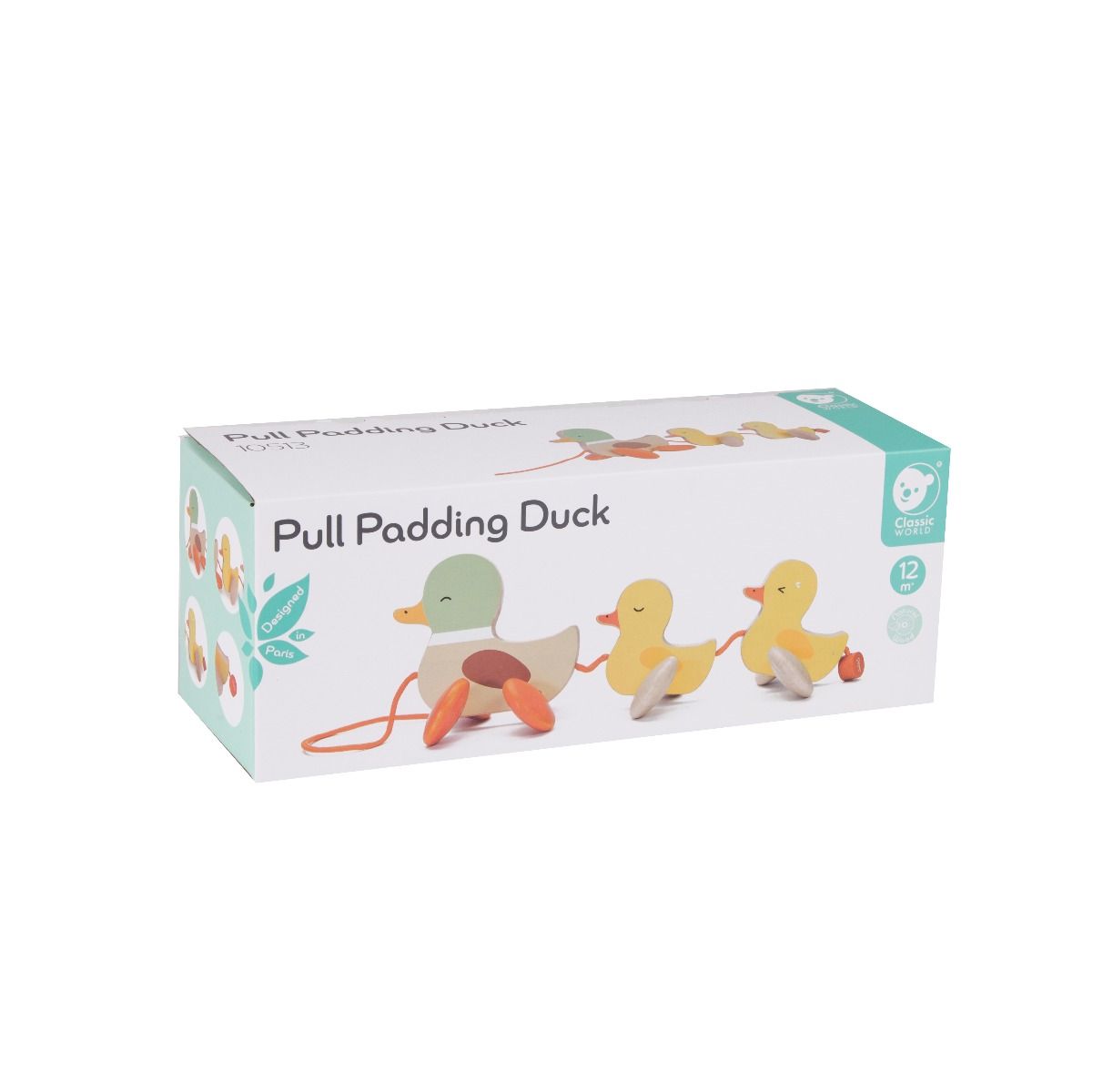 Classic World Pull Paddling Duck