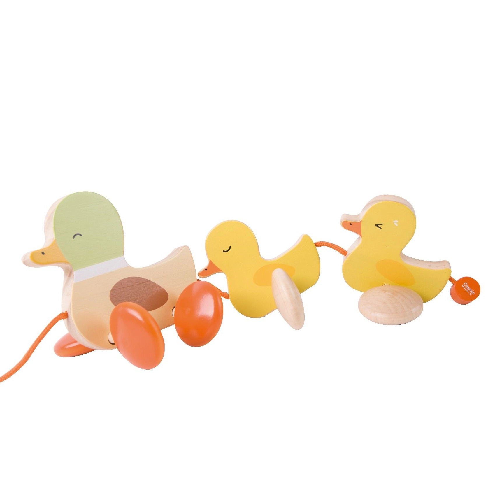 Pull Paddling Duck - Classic World - Dimples