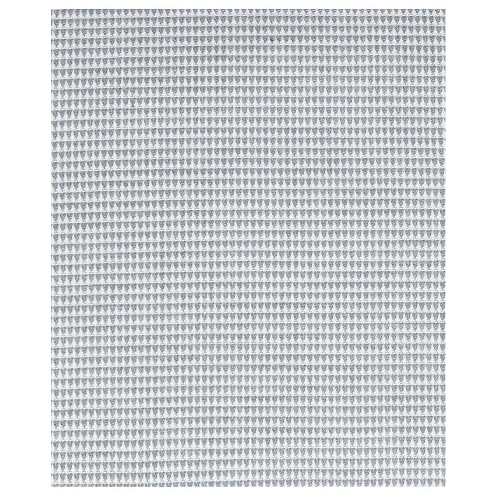 Tripp Trapp Highchair Cushion in Nordic blue material close up