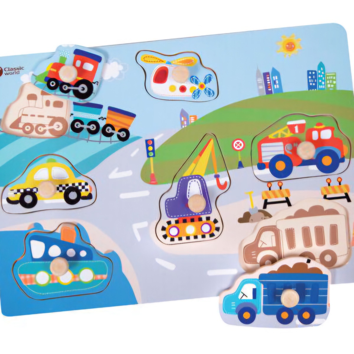 Classic World Traffic Puzzle lifestyle:image,small_image,thumbnail,swatch_image