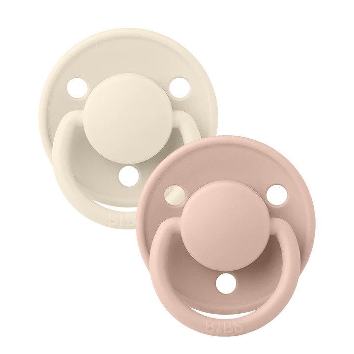 Delux Silicone Dummy - 2 Pack Blush/Ivory:image,small_image,thumbnail,swatch_image