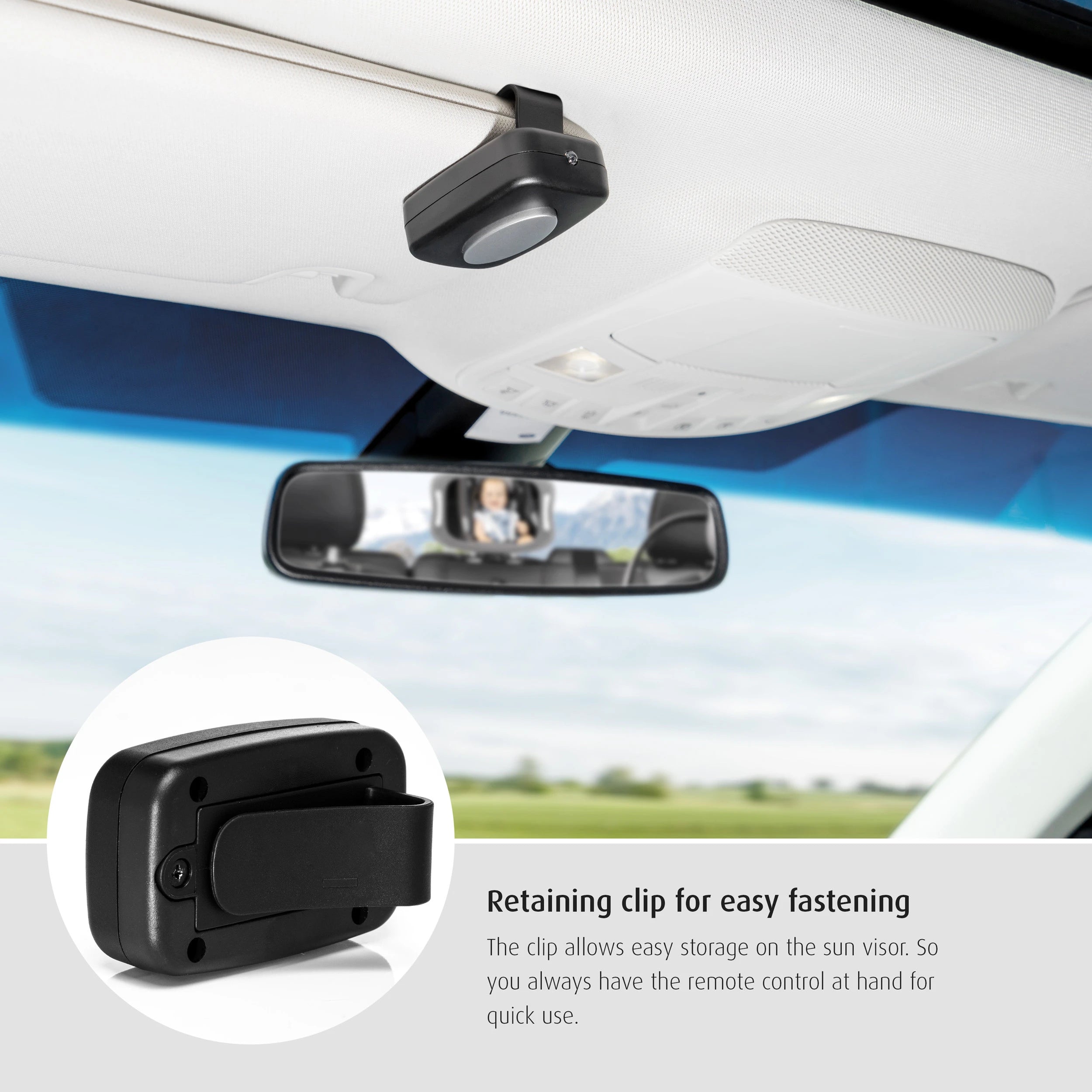 LED Baby View Mirror