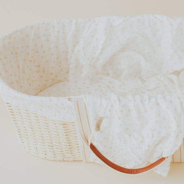 Nestling Moses Basket - Nestling - Dimples