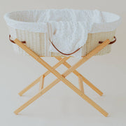 Nestling Moses basket folding stand in natural :image,small_image,thumbnail,swatch_image