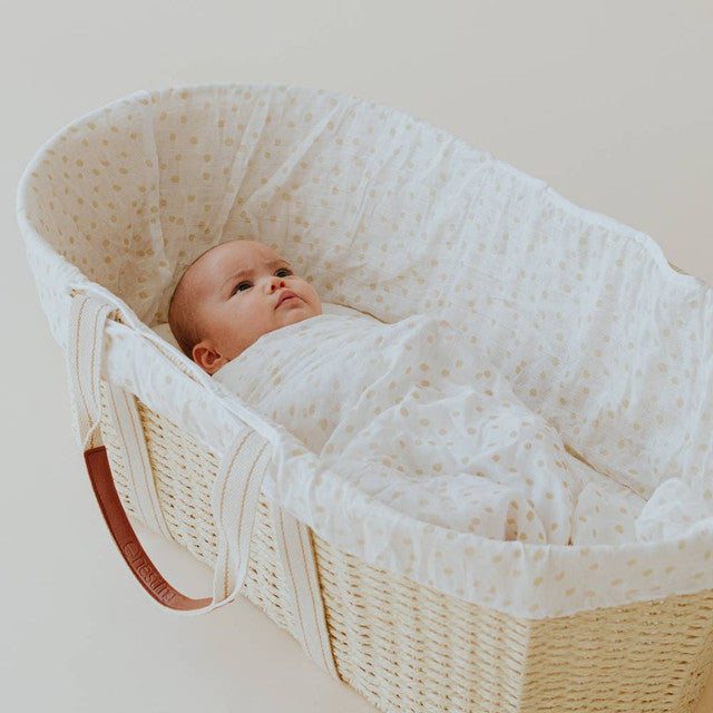 Nestling Moses Basket - Nestling - Dimples