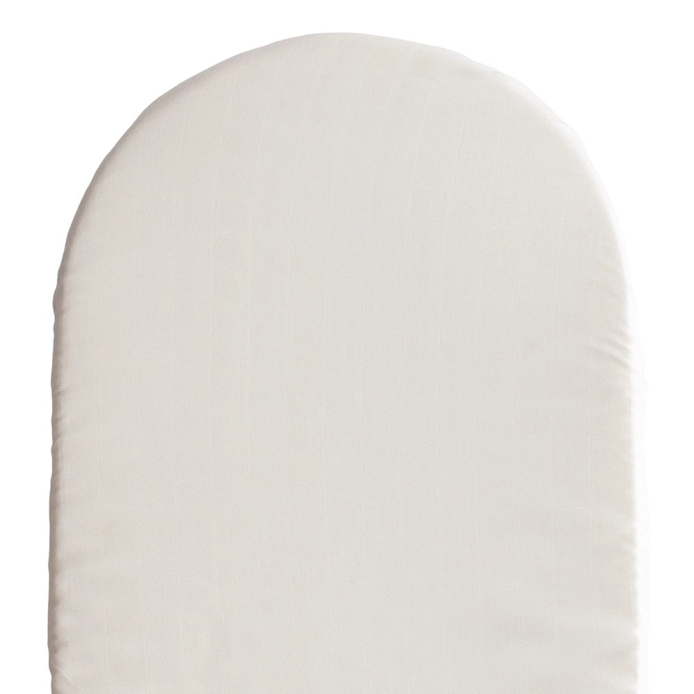 Nestling Moses Basket Muslin Fitted Sheets White