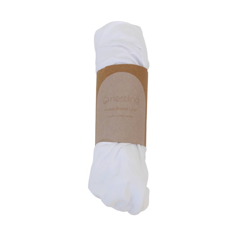 Nestling Moses Basket Muslin Liner White:image,small_image,thumbnail,swatch_image