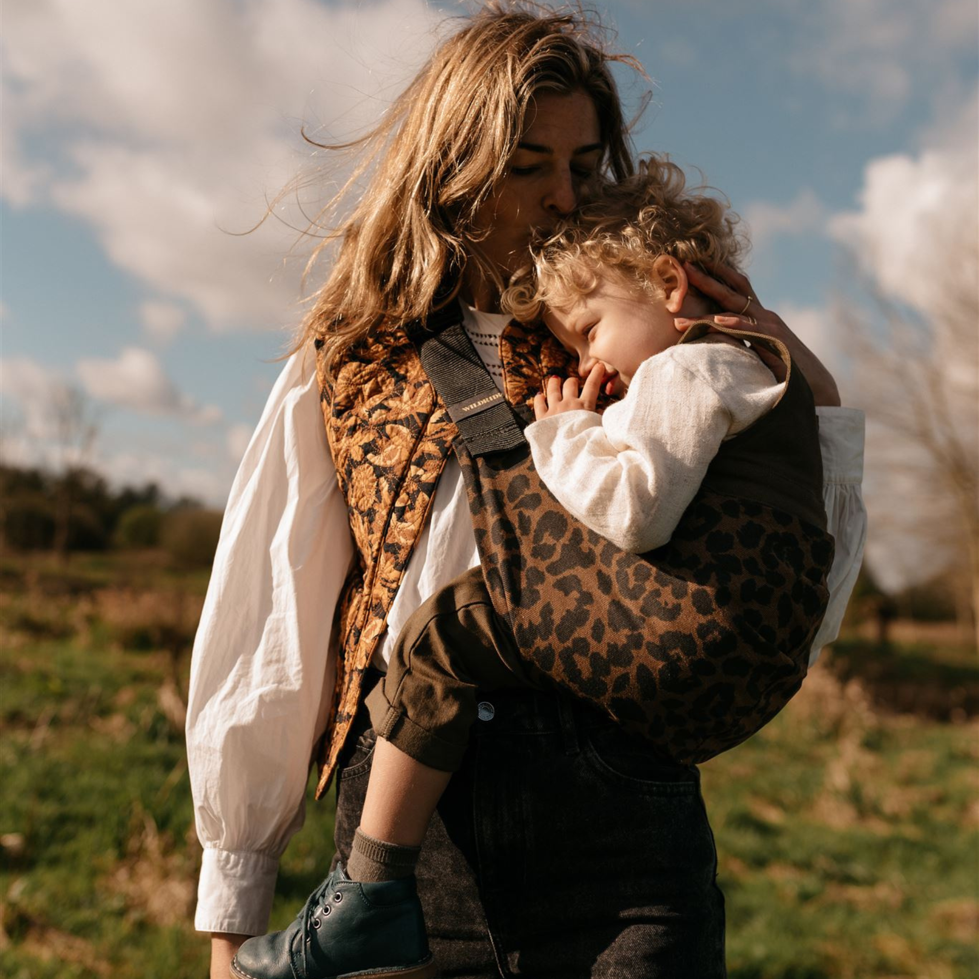 Wildride Toddler Carrier Brown Leopard - Wildride