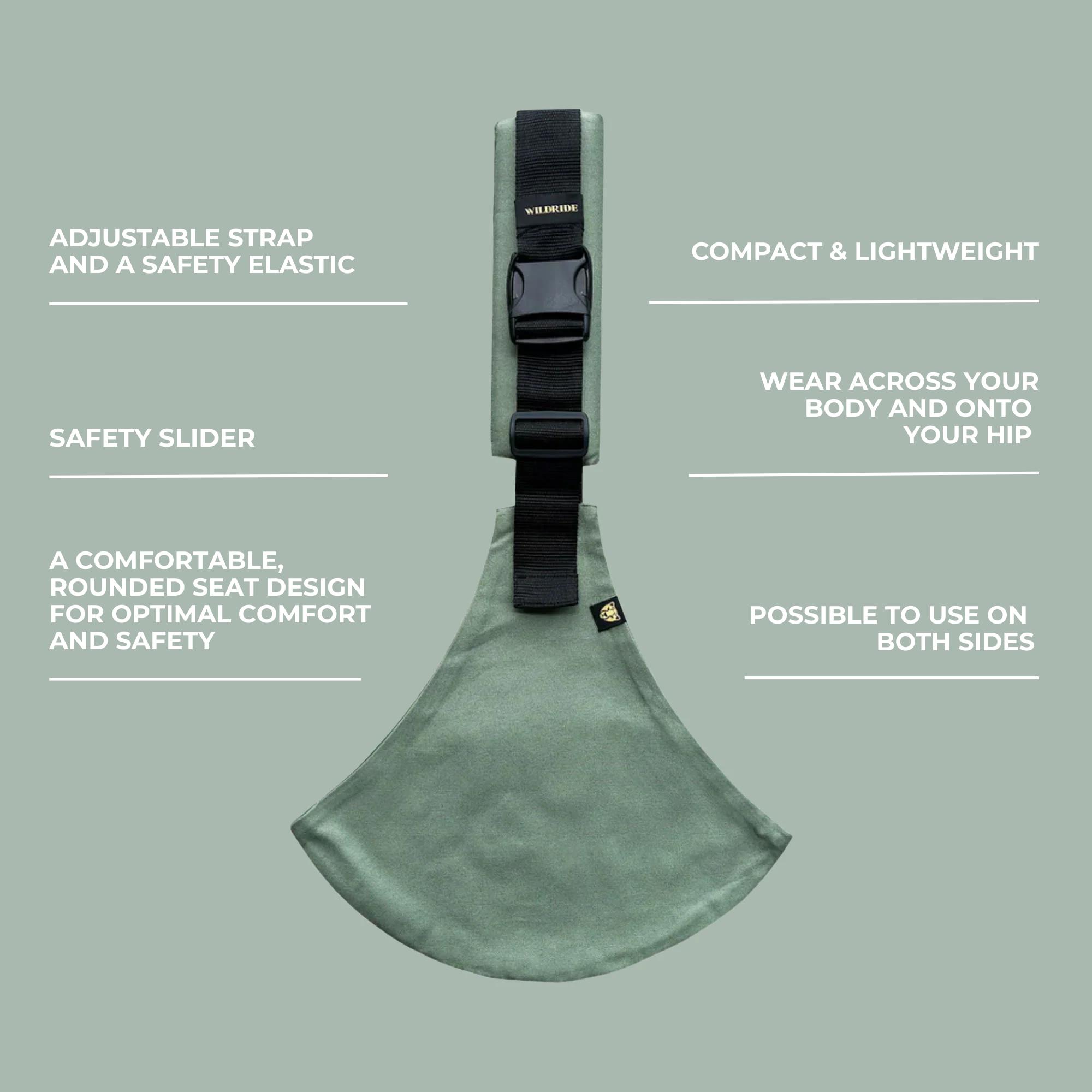 Wildride Toddler Carrier Fern - Wildride